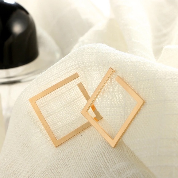 ✨Vintage Square Drop Earrings - Picture 2 of 4